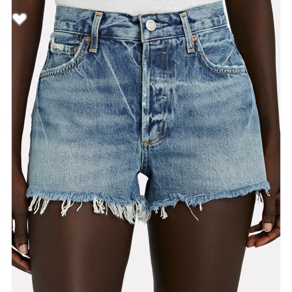 BNWT Agolde Parker shorts in swap meet dark - Picture 1 of 4